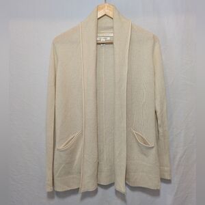 Women's Cream two ply cashmere Sweater